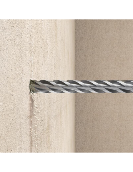 Fischer Kit 5 Punte Trapano D-SDX A Quattro Taglienti 5-12 mm Per Muro