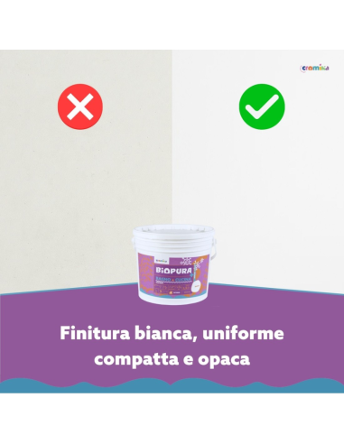 KIT Per Muffa Poco Radicata Tecnostuk Con Pittura Cromika Bianca 2,5 L