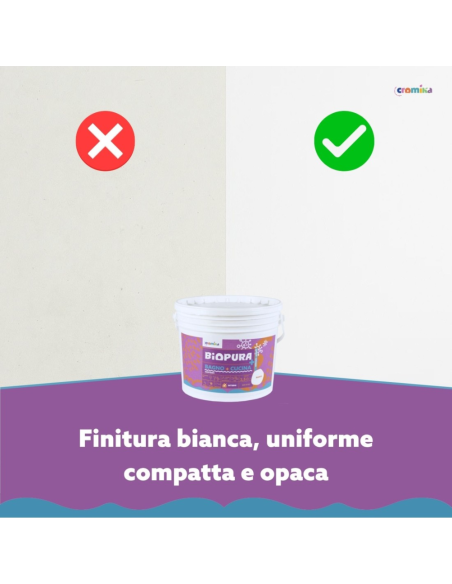 KIT Per Muffa Poco Radicata Tecnostuk Con Pittura Cromika Bianca 2,5 L