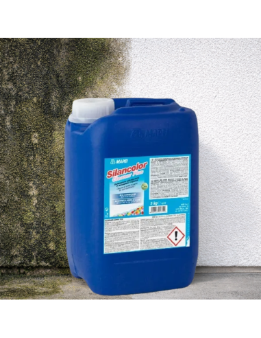 Mapei SILANCOLOR CLEANER PLUS Trattamento Antimuffa Per Superfici 5 Kg