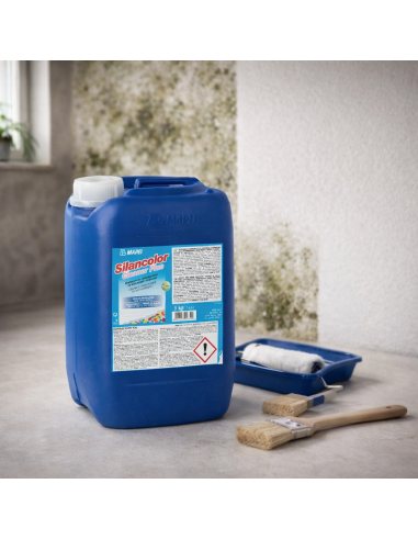 Mapei SILANCOLOR CLEANER PLUS Trattamento Antimuffa Per Superfici 5 Kg