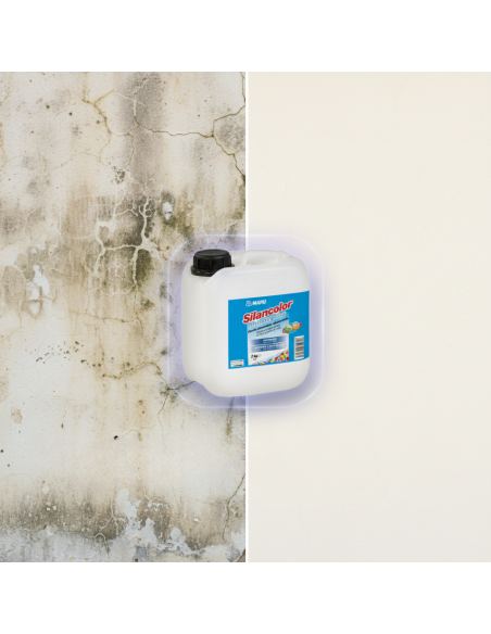 Mapei SILANCOLOR PRIMER PLUS Fondo Silossanico Igienizzante 2 Kg