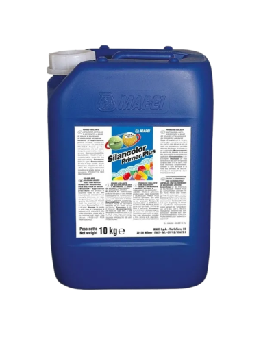 Mapei SILANCOLOR PRIMER PLUS Fondo Silossanico Igienizzante 10 Kg