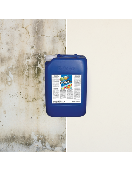 Mapei SILANCOLOR PRIMER PLUS Fondo Silossanico Igienizzante 10 Kg
