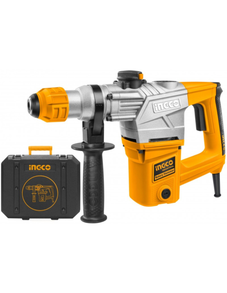 Martello demolitore da 1050 W con valigetta 3 punte 2 scalpelli