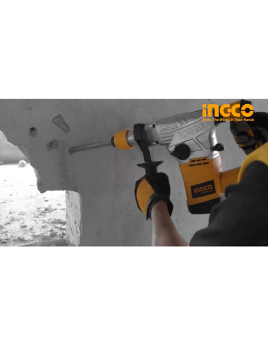 Martello demolitore da 1050 W con valigetta 3 punte 2 scalpelli