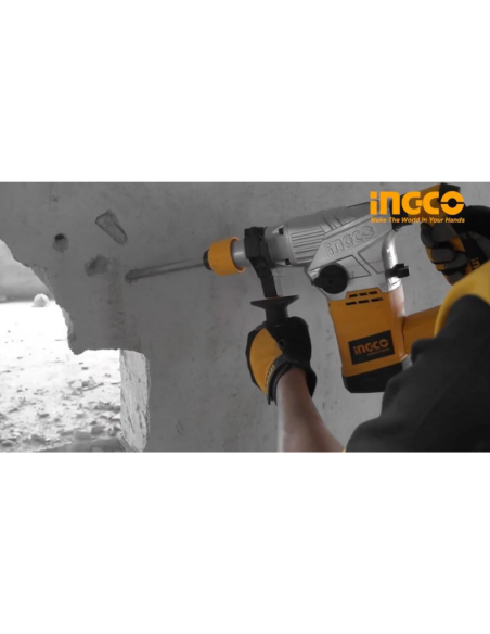 Martello demolitore da 1050 W con valigetta 3 punte 2 scalpelli