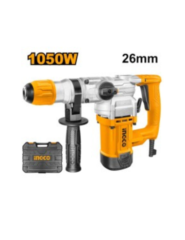 Martello demolitore da 1050 W con valigetta 3 punte 2 scalpelli