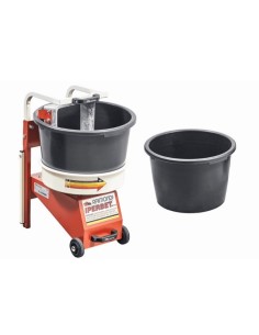 Minibetoniera Iperbet con Due Secchi da 45 lt per Miscelare Malta