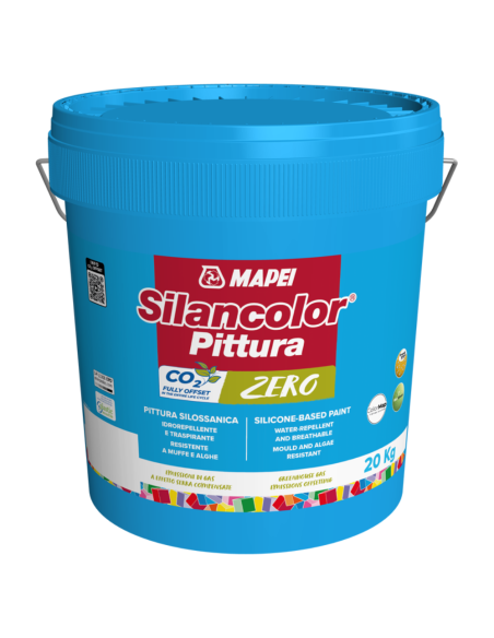Mapei SILANCOLOR PITTURA ZERO Esterni E Interni Idrorepellente Traspirante 20Kg
