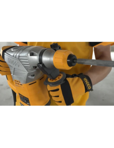 Martello demolitore da 1050 W con valigetta 3 punte 2 scalpelli 2