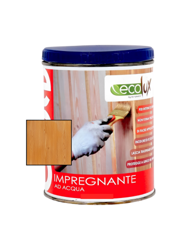 Impregnante Fondo Protettivo Acrilico Pigmentato Larice Per Legno Ecolux