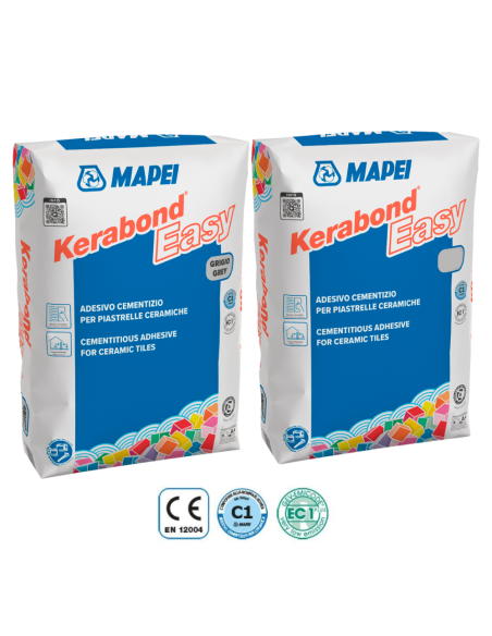 Adesivo Cementizio Piastrelle Ceramiche Kerabond Easy - Sacco 25 kg  