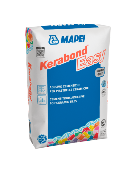 Adesivo Cementizio Piastrelle Ceramiche Kerabond Easy - Sacco 25 kg  
