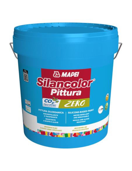 Mapei SILANCOLOR PITTURA ZERO Esterni E Interni Idrorepellente Traspirante 5 Kg