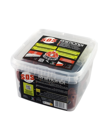 RAIMONDI Kit RLS SOS Sistema Livellante Basi SOS + Ghiere + Rondelle Antigraffio