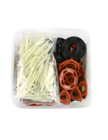 RAIMONDI Kit RLS SOS Sistema Livellante Basi SOS + Ghiere + Rondelle Antigraffio