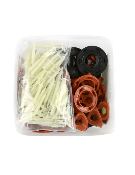 RAIMONDI Kit RLS SOS Sistema Livellante Basi SOS + Ghiere + Rondelle Antigraffio