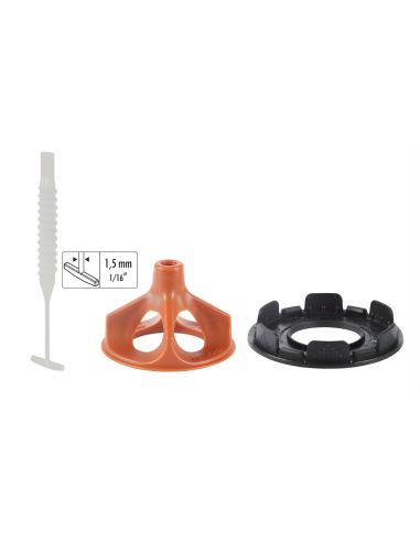 RAIMONDI Kit RLS SOS Sistema Livellante Basi SOS + Ghiere + Rondelle Antigraffio