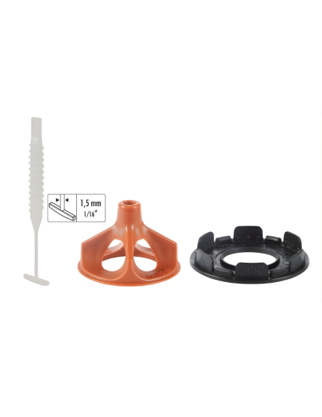 RAIMONDI Kit RLS SOS Sistema Livellante Basi SOS + Ghiere + Rondelle Antigraffio