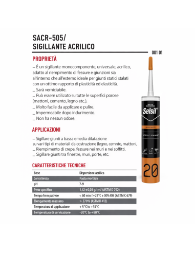 KIT 25 Pezzi Silicone Acrilico Verniciabile Bianco Impermeabilizzante 310 ml 