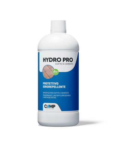 Hydro Pro Eco Cotto e Cemento Idrorepellente A Base Acqua 1 L - CAMP
