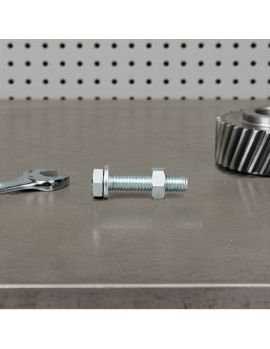 Unifix Vite Metrica TE Con Dado E Rondella Zincata Bianca 8x40 Pezzo Sfuso
