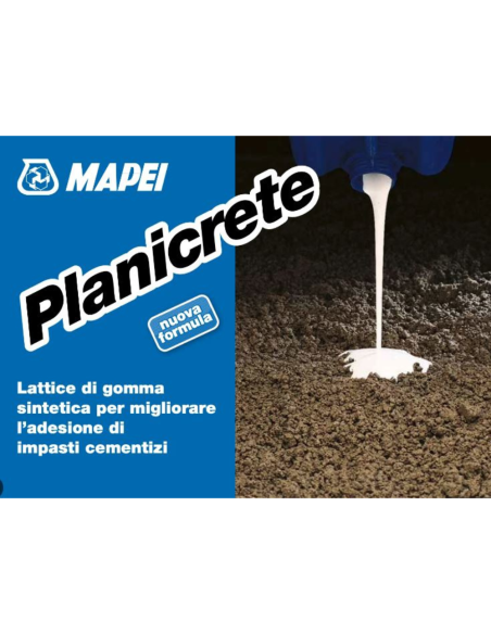 Lattice di Gomma Sintetica Planicrete per Massetti e Impasti Cementizi da 1 Kg