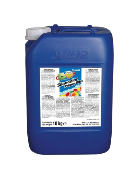 SILANCOLOR PRIMER PLUS Fondo Silossanico Igienizzante 10 Kg - Mapei