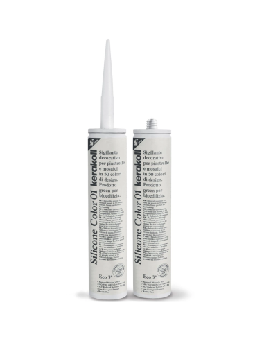 Silicone Sigillante Decorativo Piastrelle Mosaici Giunture Fughe Colorato 310 ml