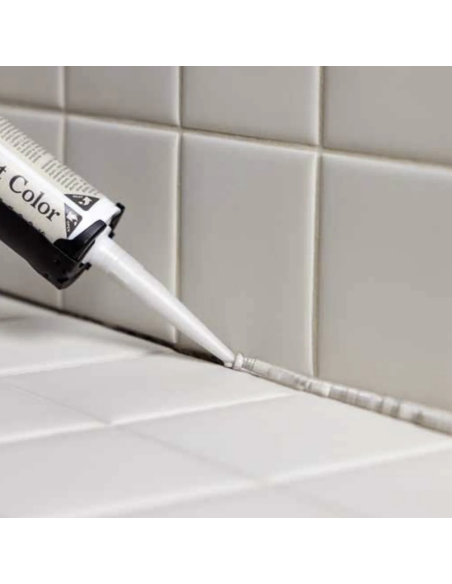 Silicone Sigillante Decorativo Piastrelle Mosaici Giunture Fughe Colorato 310 ml
