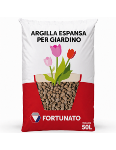 Argilla Espansa Leggera Per Piante 50 L 8-20 mm 