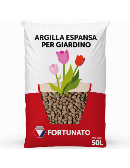Argilla Espansa Leggera Per Piante 50 L 8-20 mm 