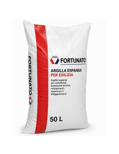 Argilla Espansa Per Edilizia 8-20 mm Isolante Ecologica 50 L 