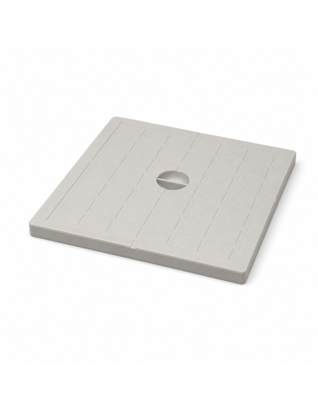 Pozzetto In PVC 200x200 mm Con Chiusino Grigio Per Acqua Piovana FORTUNATO - foto 6