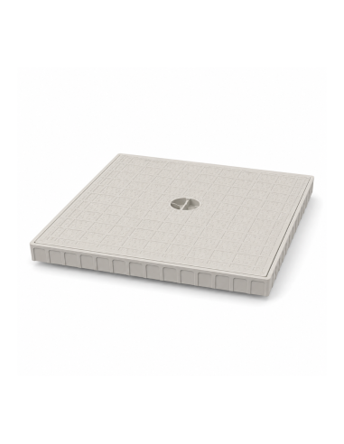 Pozzetto In PVC 400x400 mm Con Chiusino Grigio Per Acqua Piovana FORTUNATO - foto 6