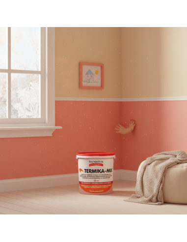 TERMIKA-MIX Additivo Idropitture Per Isolamento Termico Anticondensa 3 L