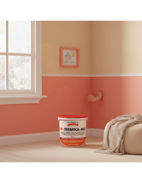 TERMIKA-MIX Additivo Idropitture Per Isolamento Termico Anticondensa 3 L