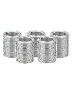 Kit Filo Cotto Bianco Argenteo Per Armature Cemento Armato Bobina 300 g