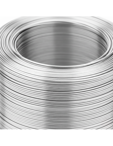 Kit Filo Cotto Bianco Argenteo Per Armature Cemento Armato Bobina 300 g
