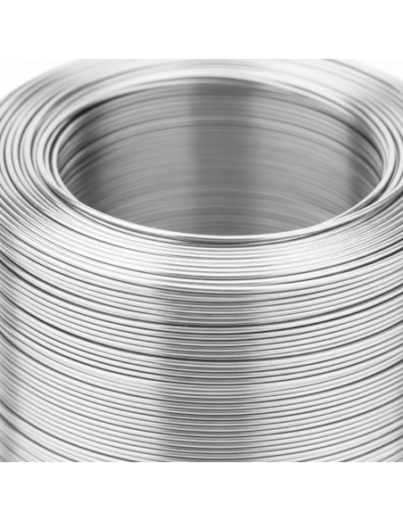 Kit Filo Cotto Bianco Argenteo Per Armature Cemento Armato Bobina 300 g