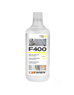Faren F400 Disincrostante Concentrato Per Cemento Malta Calcare Ossidazioni 1 L