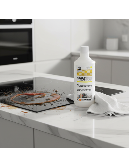 FAREN Multi Clean 100 USI Sgrassante Universale Alcalino Multi Superfici 1 L