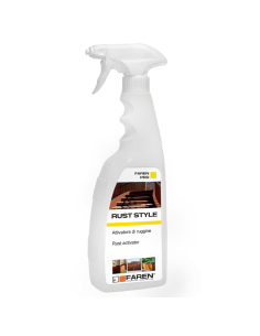 FAREN Rust Style Attivatore Ruggine Effetto Corten Su Superfici Ferrose 750 ml