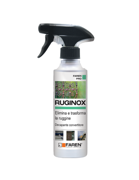 Faren RUGINOX Spray Convertitore Di Ruggine Decapante Rimuove Ossidazioni 250 ml