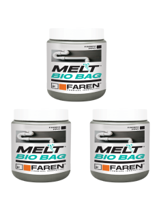 Faren MELT BIO BAG Trattamento Per Scarichi e Fosse Biologiche 300 gr. 3 Pezzi