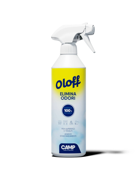 CAMP Oloff  500 ml Elimina Odori Istantaneo Per Superfici E Tessuti  