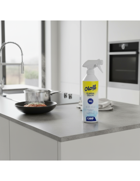 CAMP Oloff  500 ml Elimina Odori Istantaneo Per Superfici E Tessuti  