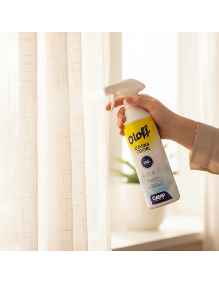 CAMP Oloff  500 ml Elimina Odori Istantaneo Per Superfici E Tessuti  