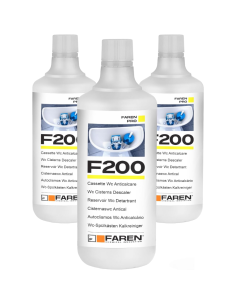 FAREN F200 Disincrostante Anticalcare Per Cassette WC 1 LT 3 Pezzi